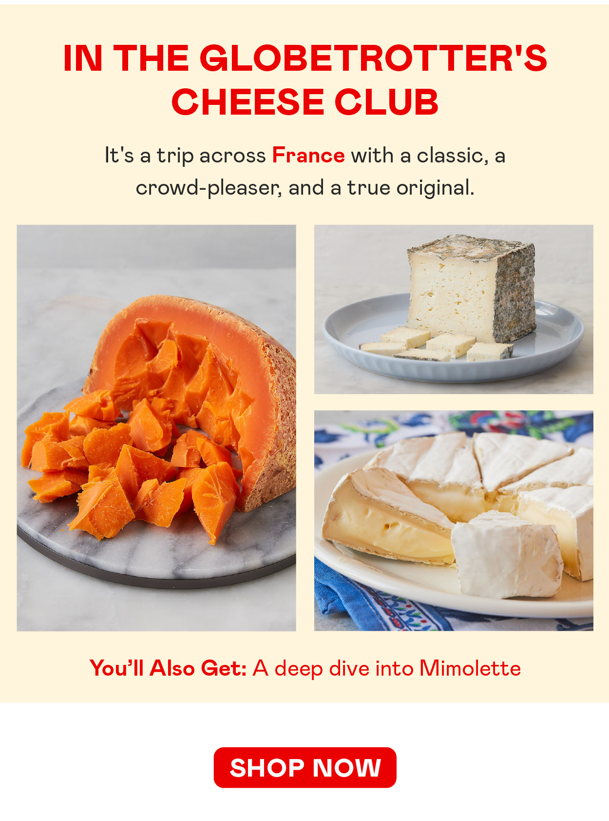 Globetrotter's Cheese Club