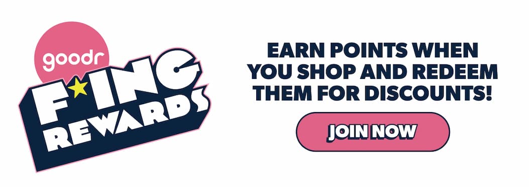 Join goodr F'in Rewards