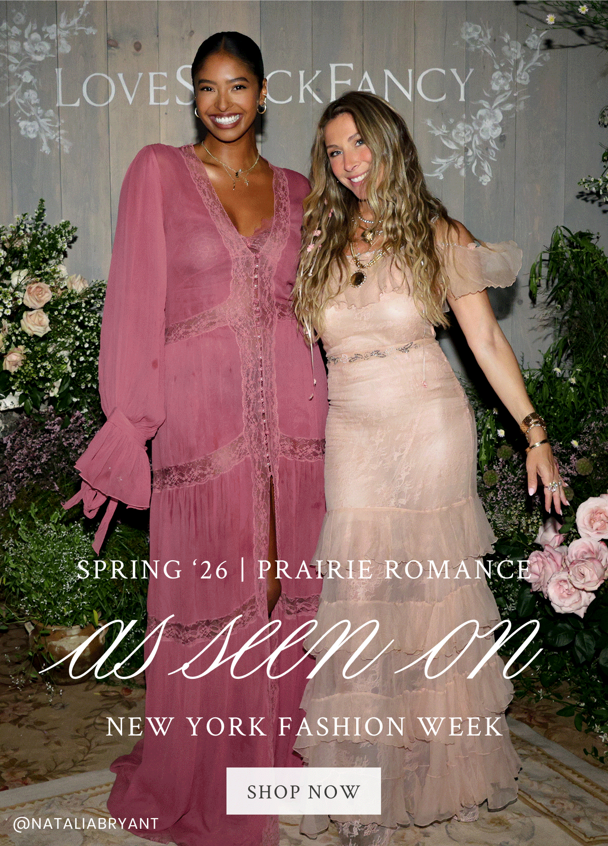 Spring ‘26 | Prairie Romance   As Seen On   New York Fashion Week <SHOP NOW>