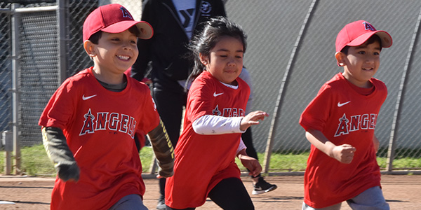 Lil' Halos T‑Ball League Opening Day