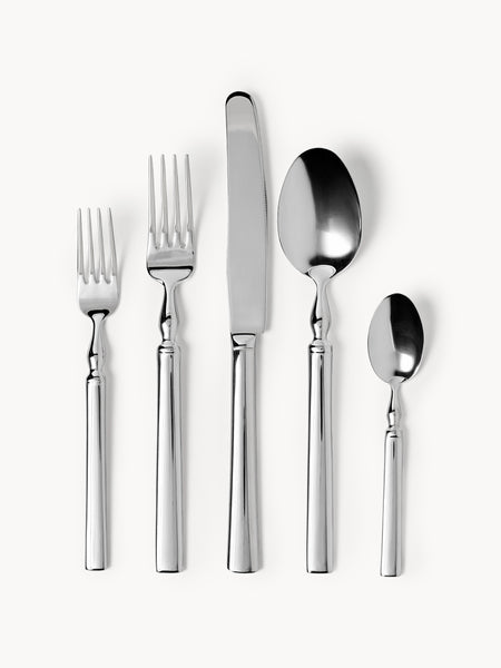 Set di posate lucide Cely, varie misure