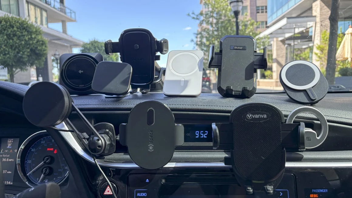 variety of car mounts