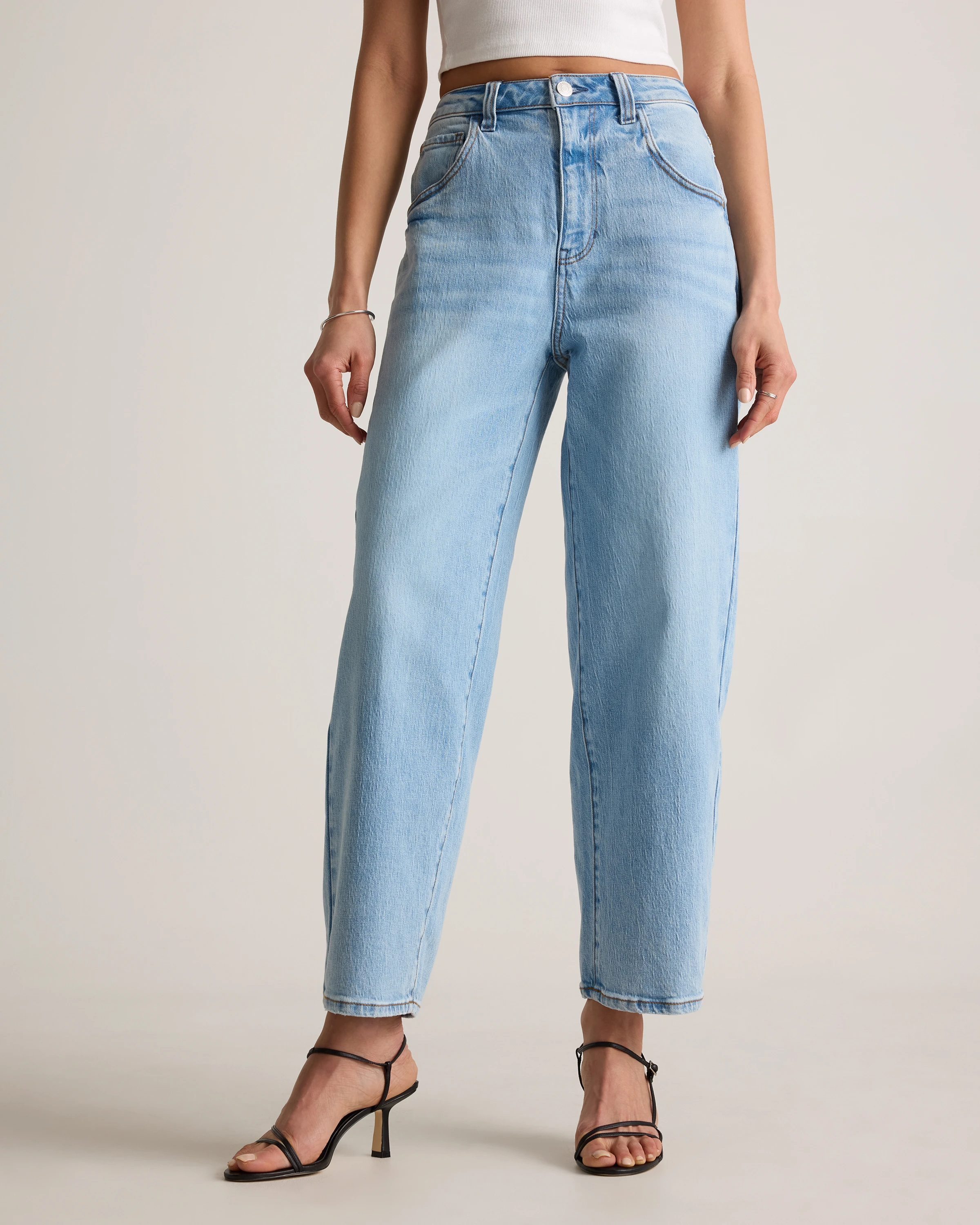 Bella Stretch Barrel Jeans