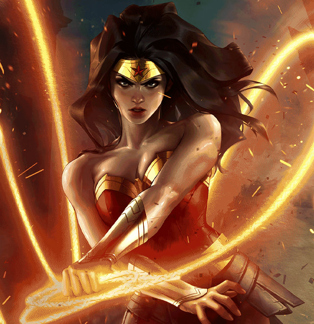 Wonder Woman (Holofoil Variant) Fine Art Print