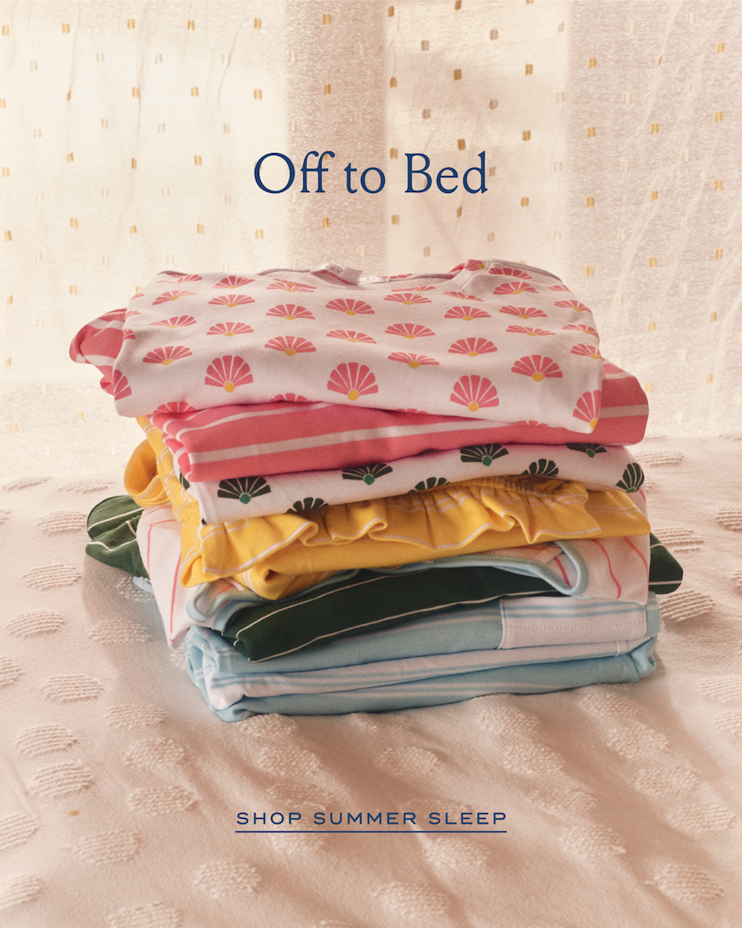 Off to Bed SHOP SUMMER SLEEP
