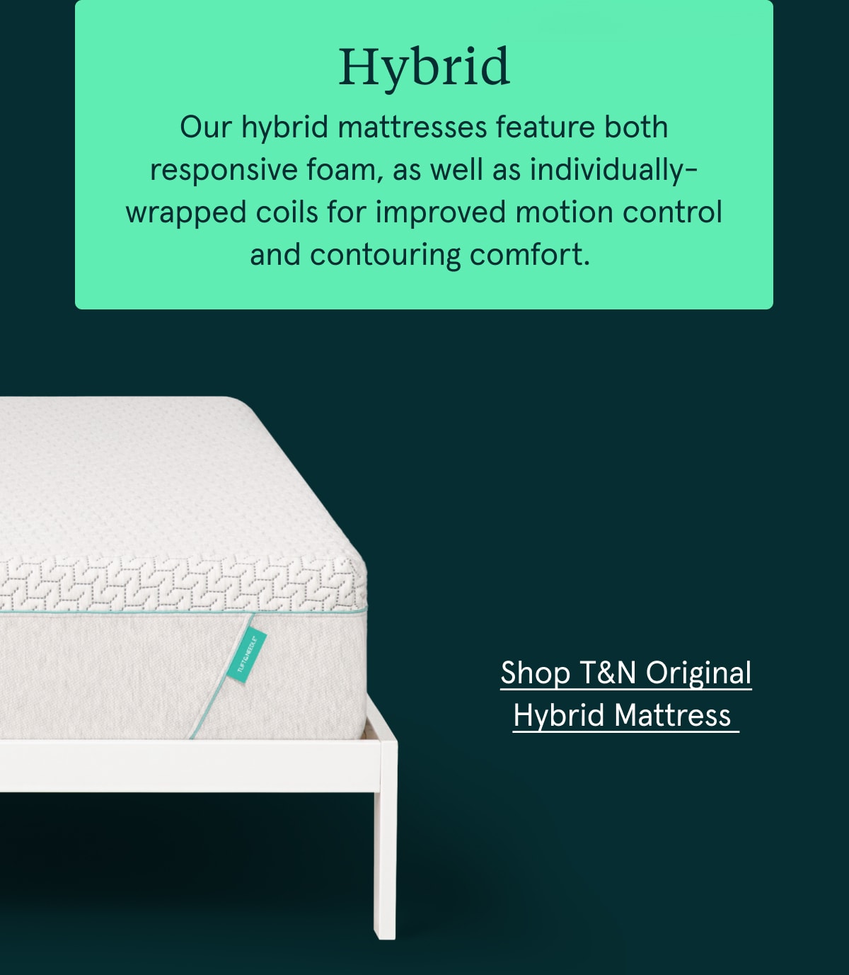 Shop T&N Original Hybrid Mattress