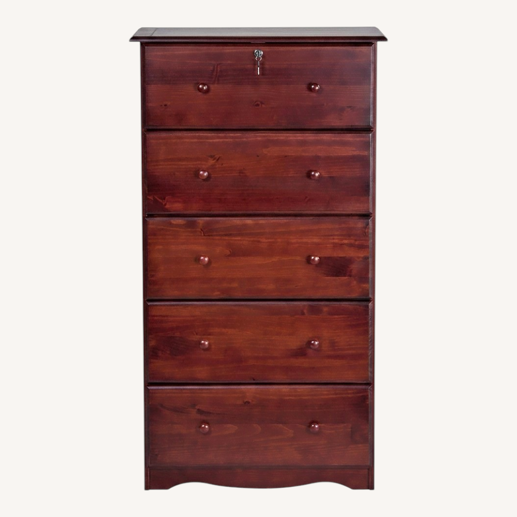 Image of Wayfair Dark Brown Wood Dresser