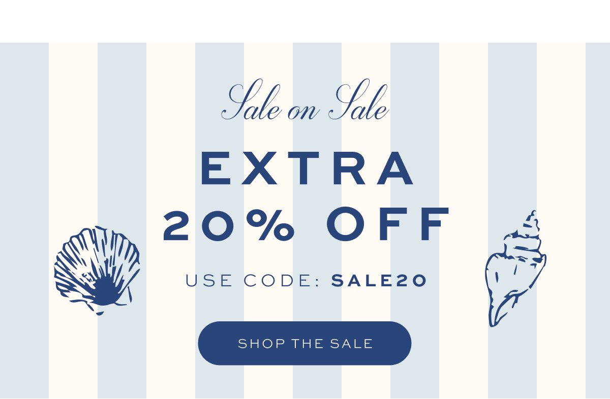 Sale on Sale: Extra 20% Off