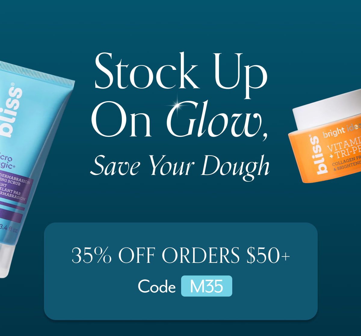 Stock Up On Glow, Save Your Dough