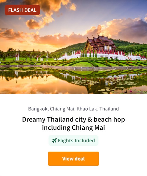 Dreamy Thailand city &amp; beach hop including Chiang Mai