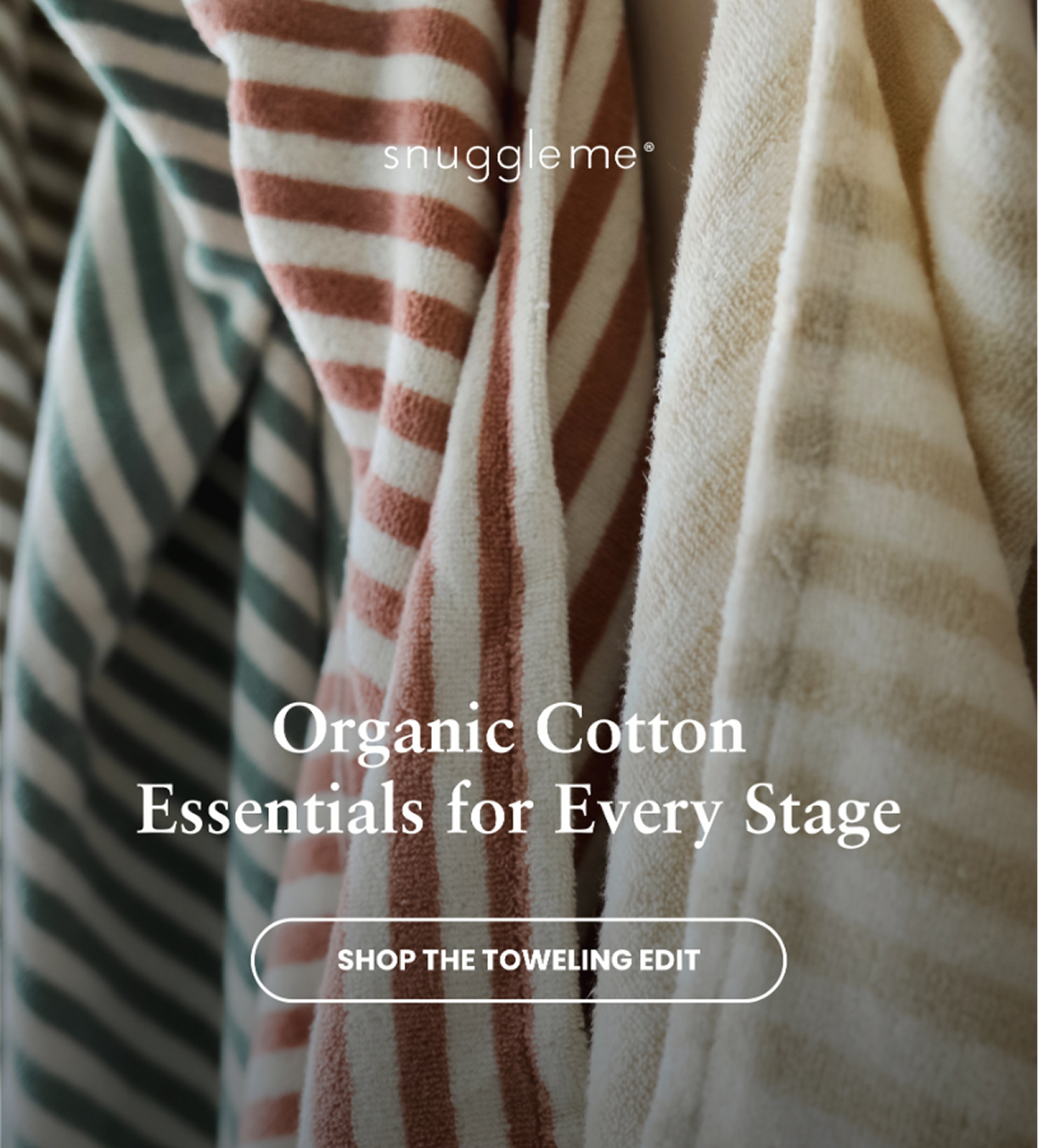 Organic Cotton Essentials For Every Stage | Shop the Toweling Edit 