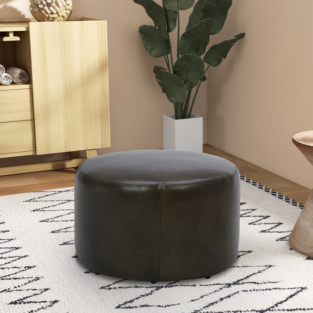 Danva Genuine Leather Ottoman