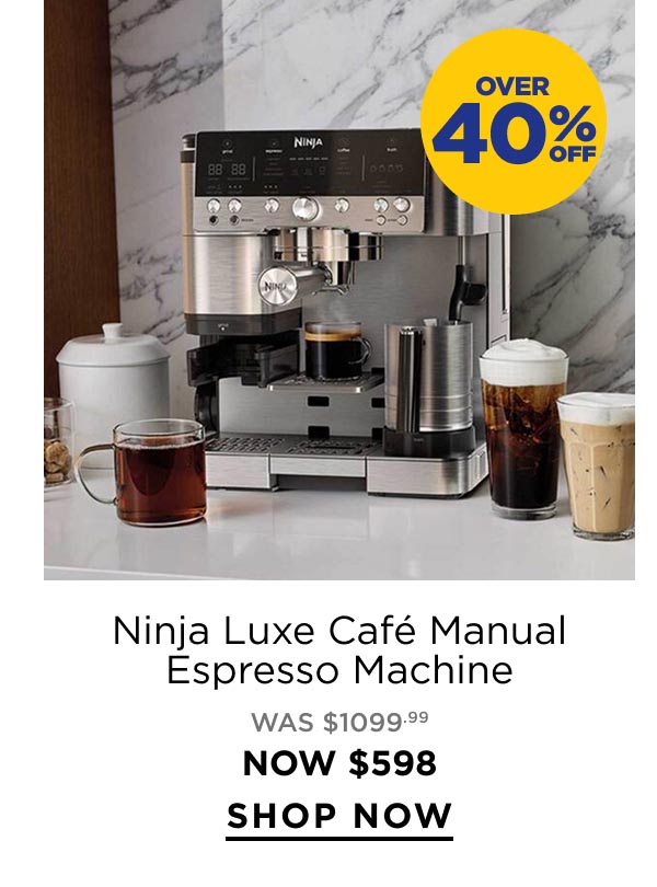 Ninja Luxe Café Manual Espresso Machine 