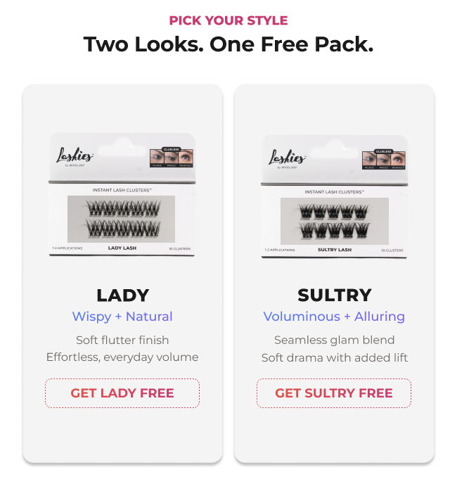 Choose between Lady or Sultry Cluster at checkout.