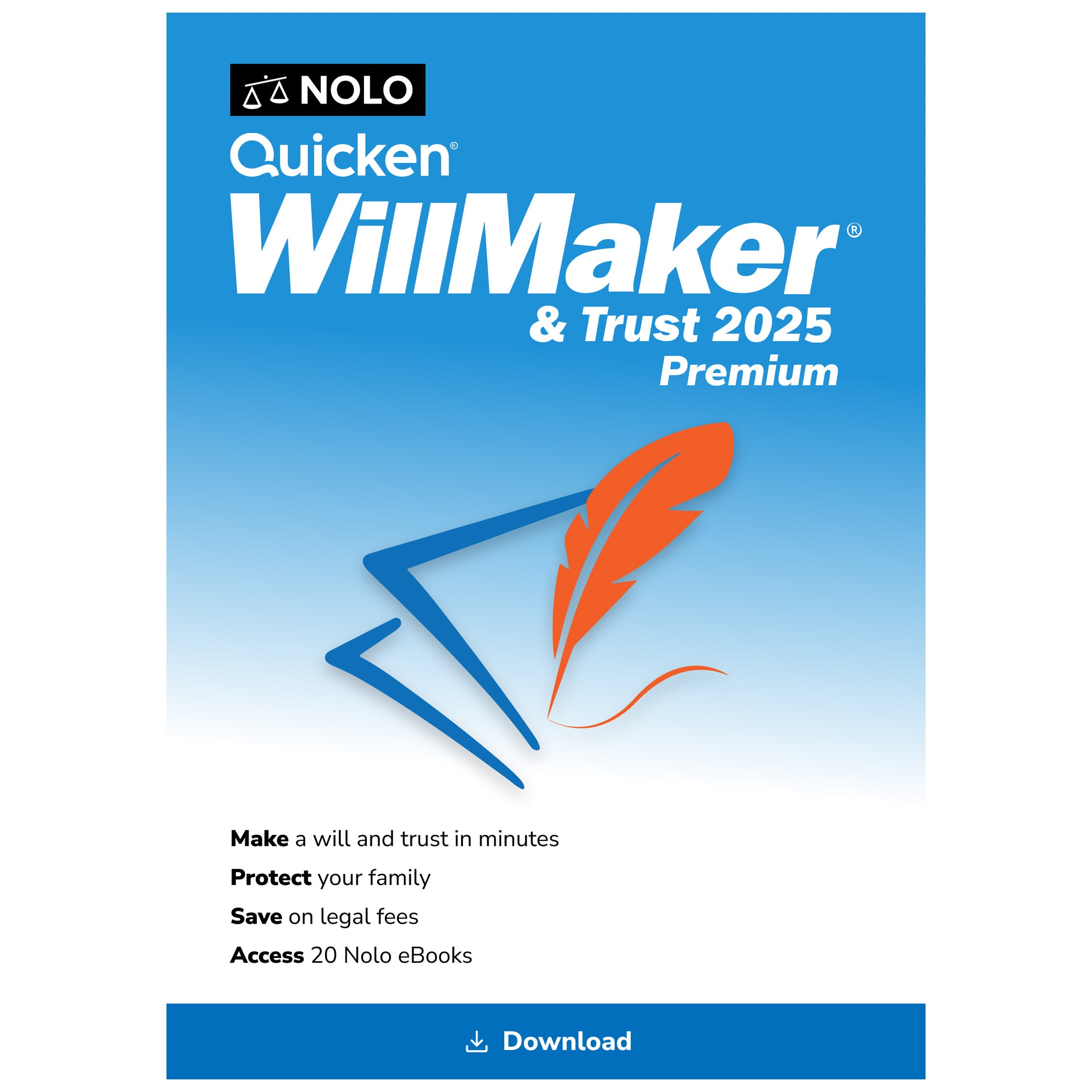 Quicken WillMaker & Trust 2025 Premium, PC or Mac