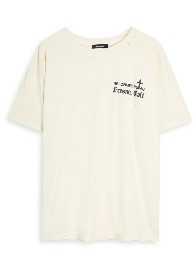 WILLY CHAVARRIA Graphic-appliquéd cotton T-shirt