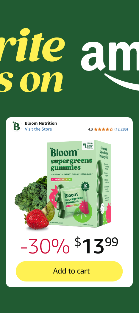 SHOP GREENS GUMMIES 30% OFF