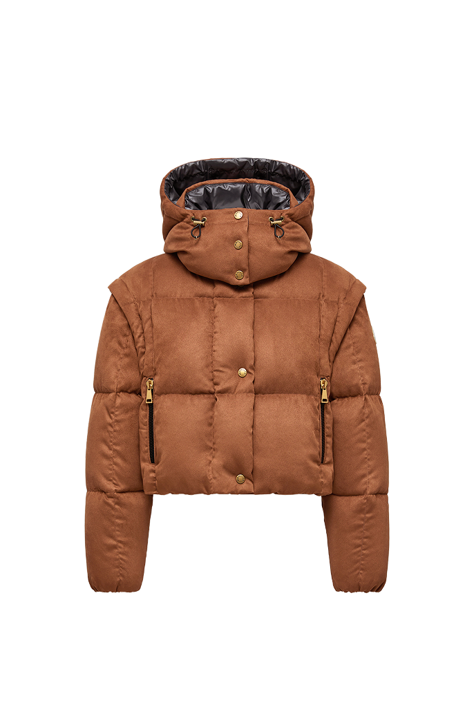 Paterne 2-in-1 Hooded Short Down Jacket