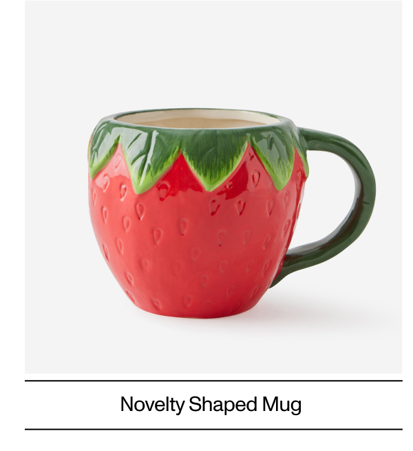 NOVELTY SHAPED MUG