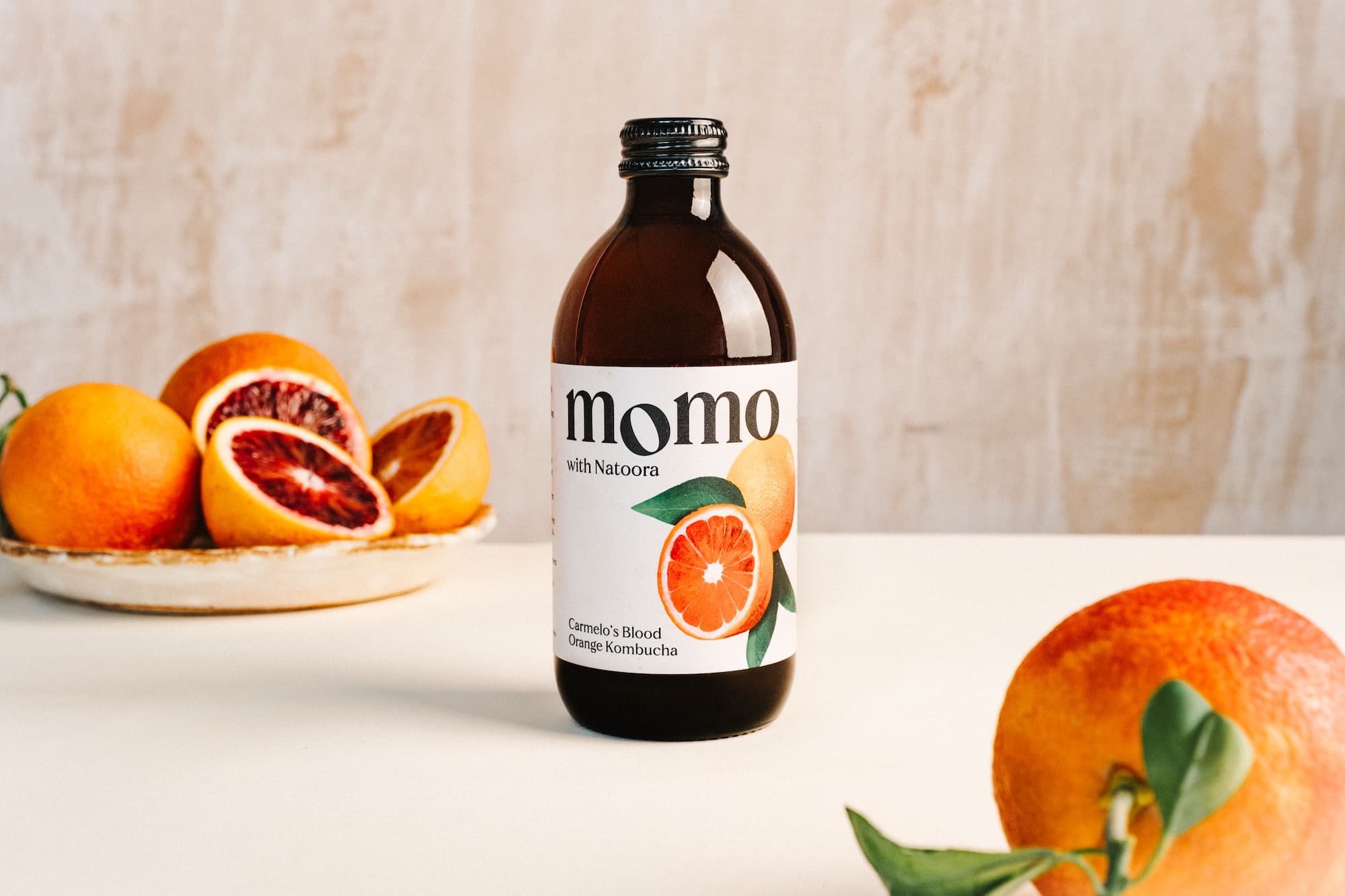 Carmelo's Blood Orange Kombucha is here - If you haven't already, try a case now.