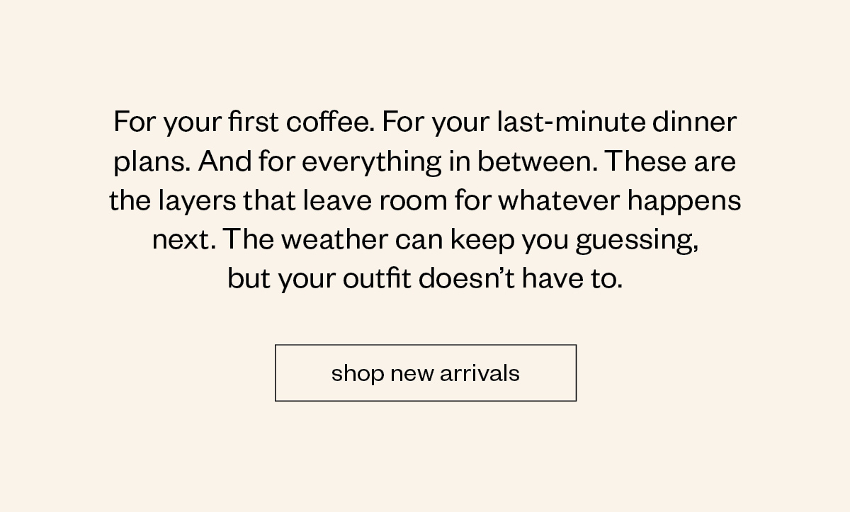 Shop New Arrivals