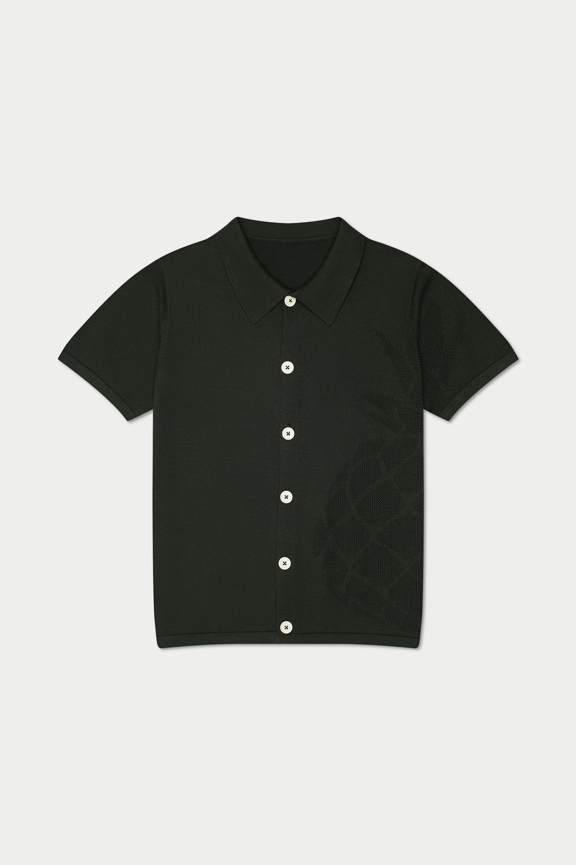 Image of green Pineapple Knit Shirt
