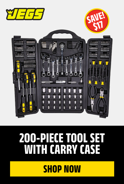 200-Piece Tool Set with Carry Case