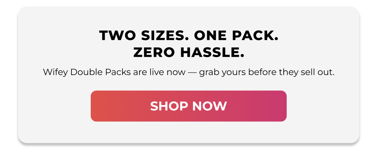 Two sizes in one pack. Shop Wifey Cluster Double Pack cluster lashes now.
