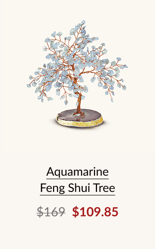 Aquamarine Feng Shui Tree