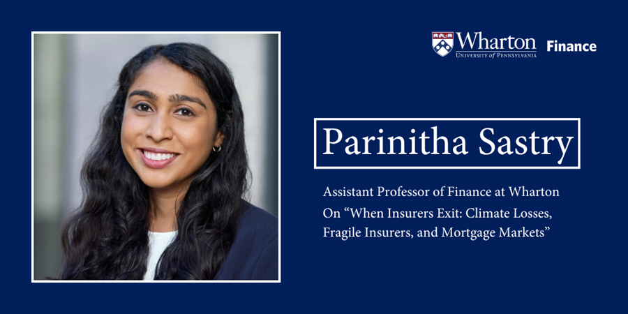 A person's headshot on the left with text on the right that reads, "Parinitha Sastry"