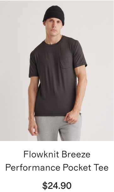 Flowknit Breeze Performance Pocket Tee