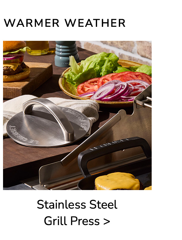 Stainless Steel Grill Press