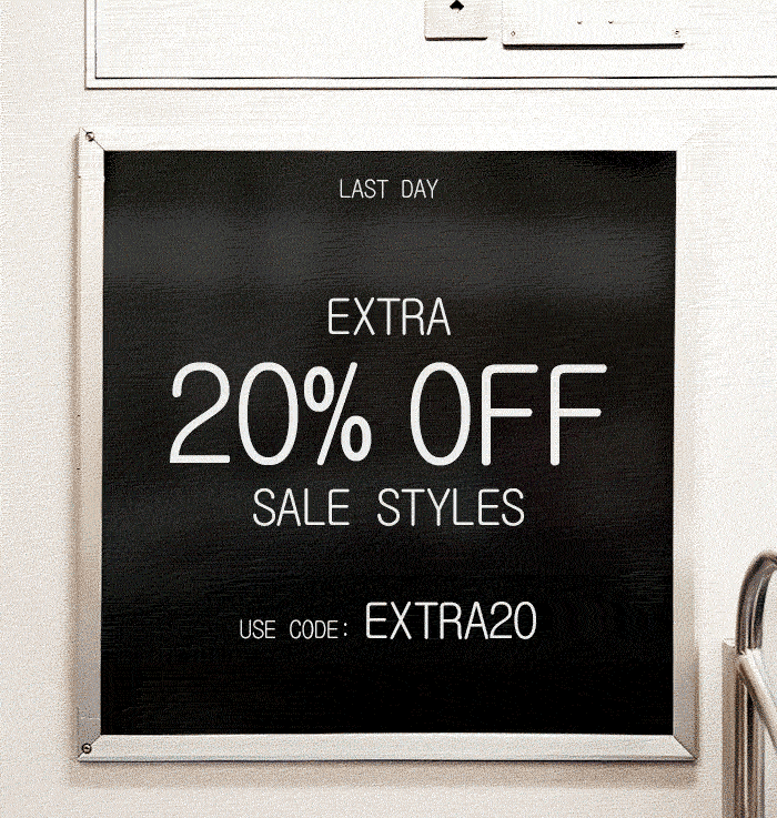 Extra 20% Off Sale
