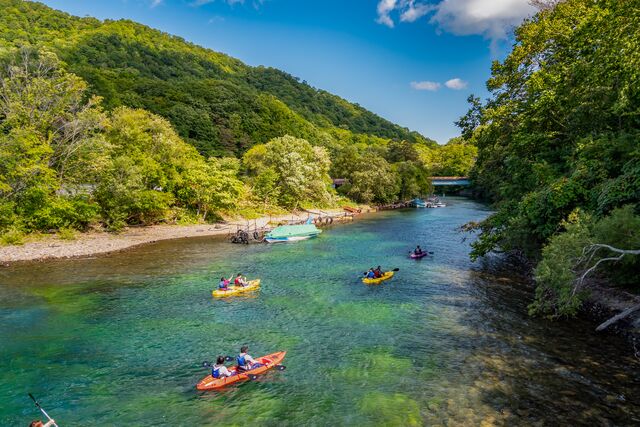 Kayaking in Japan