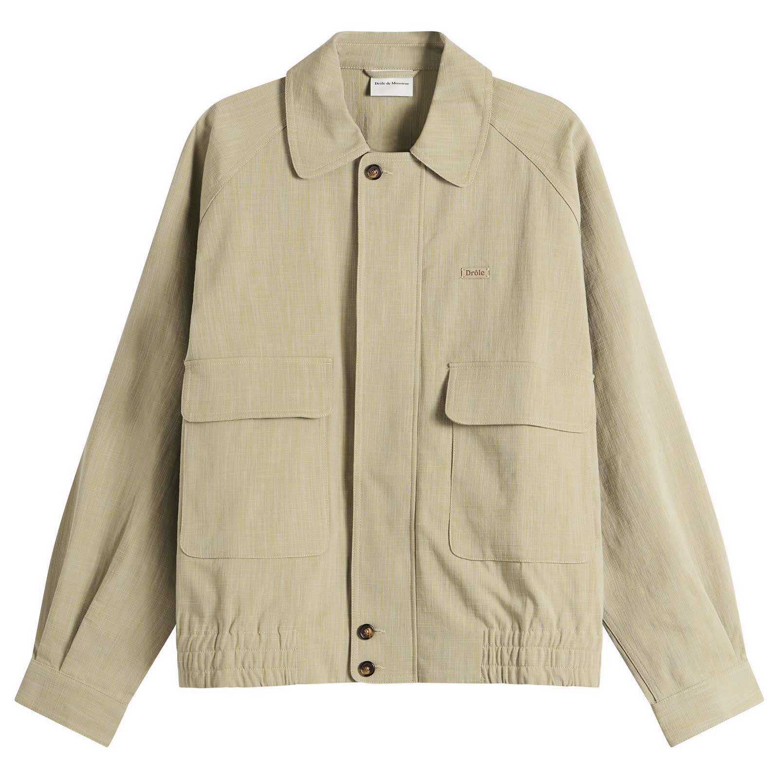 Drôle de Monsieur Cotton Raglan Jacket