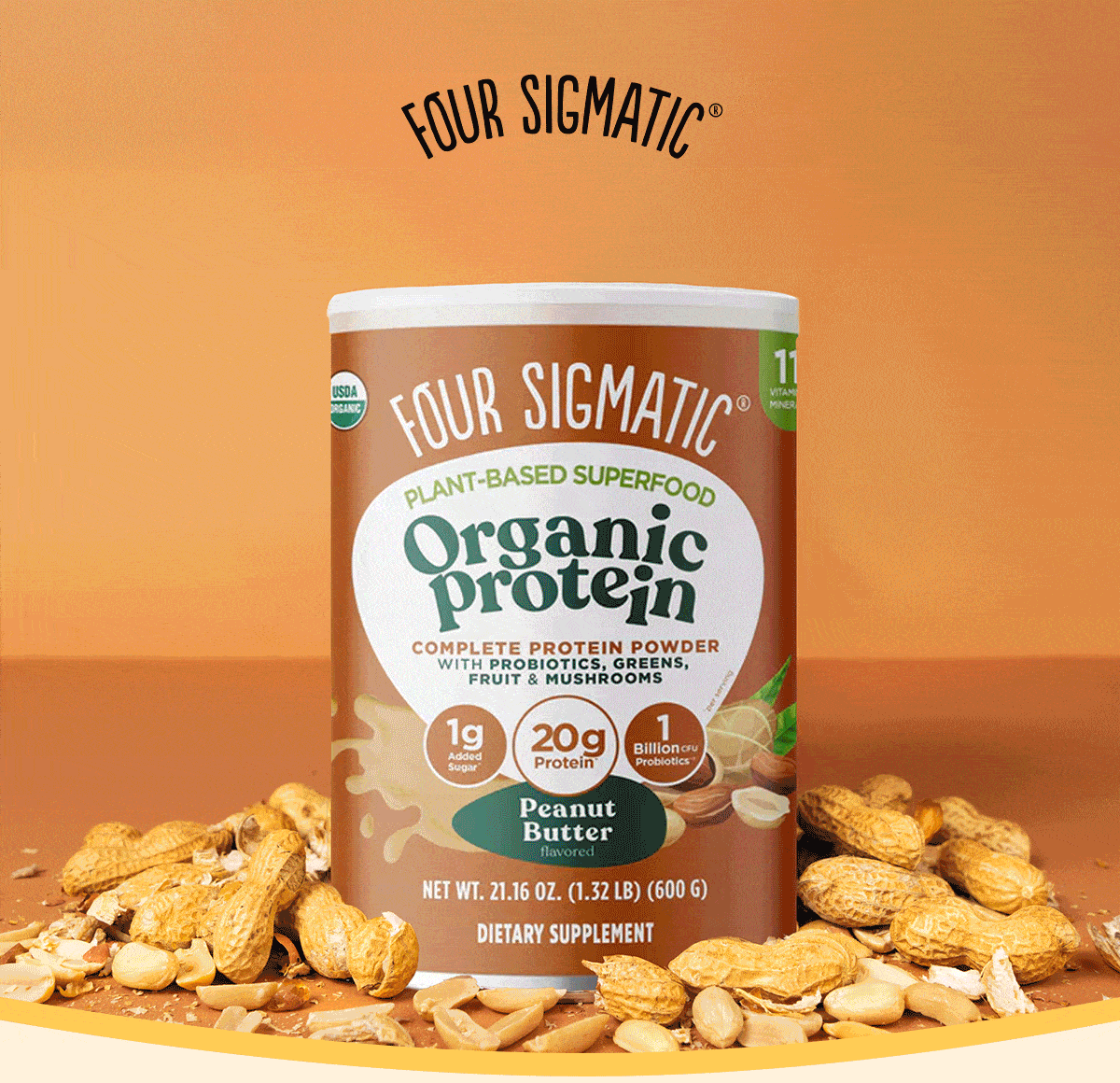Four Sigmatic Organic Protein