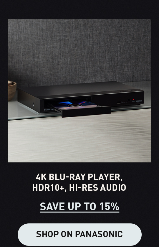 4K Blu-ray Player, HDR10+, Hi-Res Audio - Save 15%