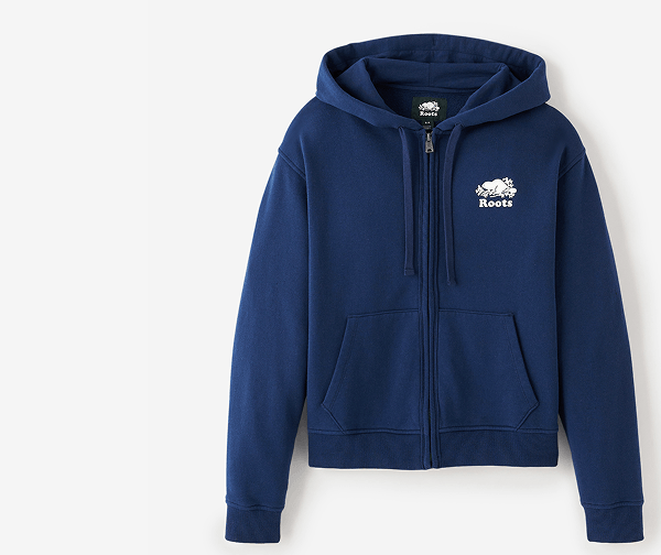 Organic Original Relaxed Full Zip Hoodie