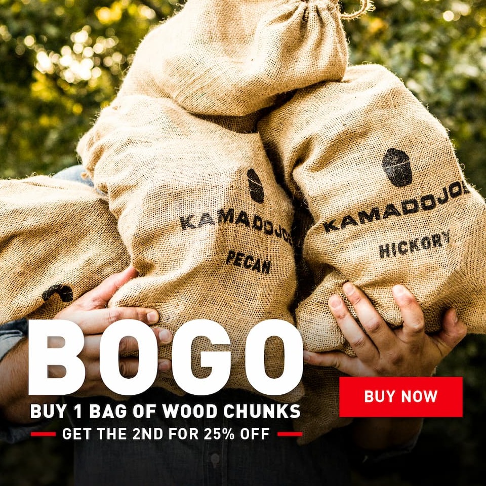 25% off second bag of wood chunks