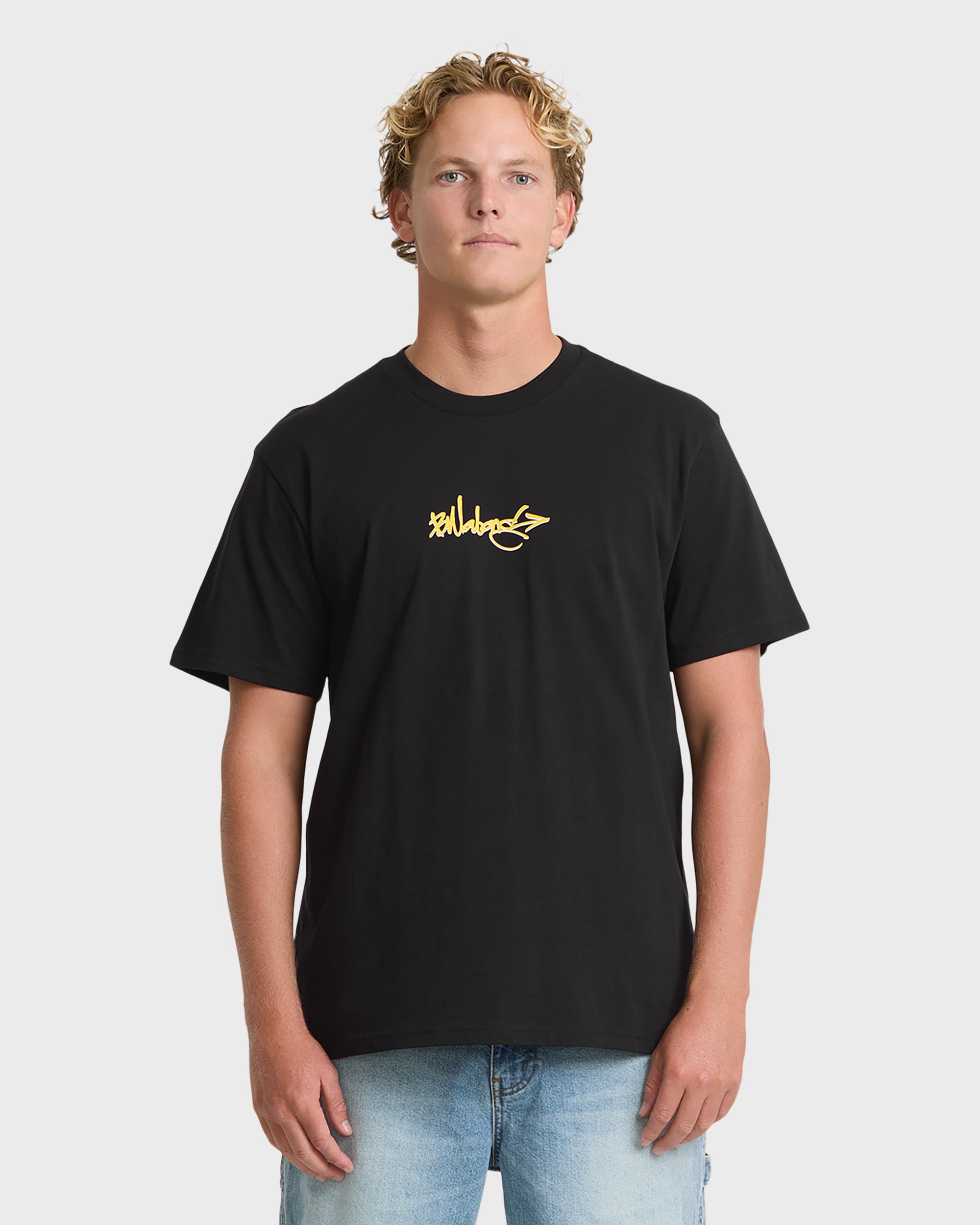 Image of Occys Point Premium Short Sleeve Cotton T-Shirt - Black