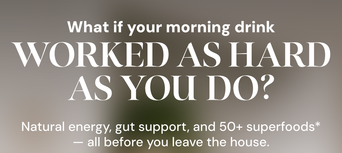 What if your morning...