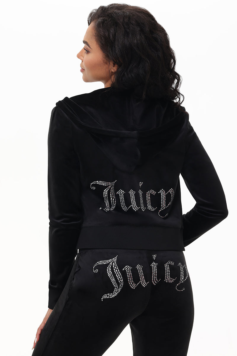 Image of OG Big Bling Velour Hoodie