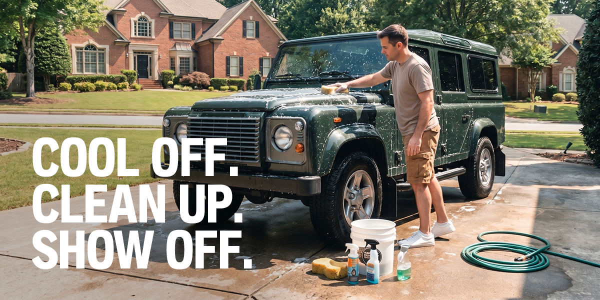 Cool Off. Clean Up. Show Off.