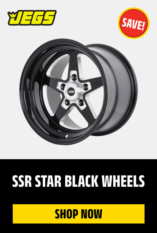 SSR Star Black Wheels