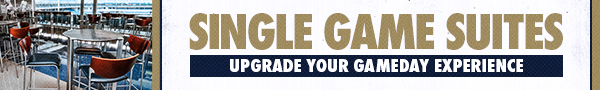 Single Game Suites: Upgrade your Gameday Experience