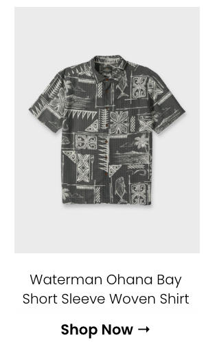 Waterman Ohana Bay Short Sleeve Woven Shirt