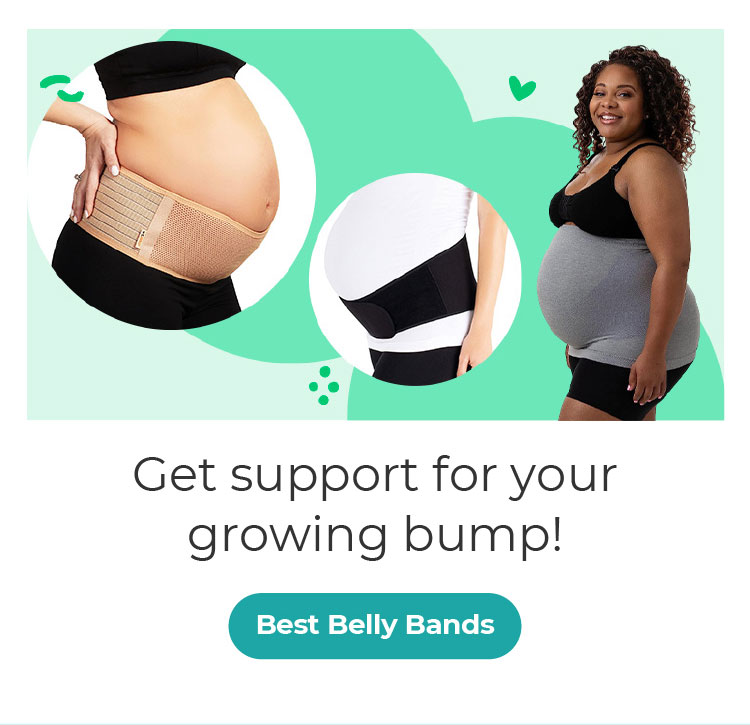 Get support for your growing bump! Best Belly bands
