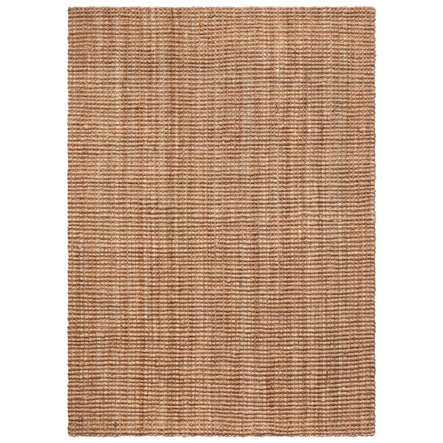 Martha Stewart Hand Woven Jute Solid Color Rug