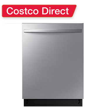Samsung 51 dBA Fingerprint Resistant Top Control Dishwasher with AutoRelease and 3rd Rack
