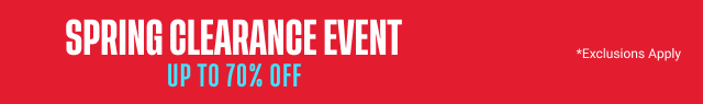 Spring Clearance Event
